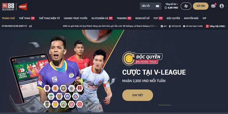  Sảnh IM Sports giúp game thủ tìm kiếm các trận đấu yêu thích một cách dễ dàng